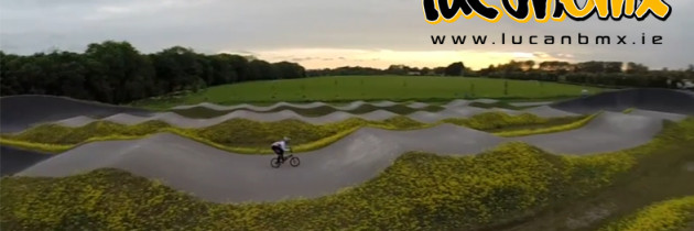 Lucan BMX Track from the Sky